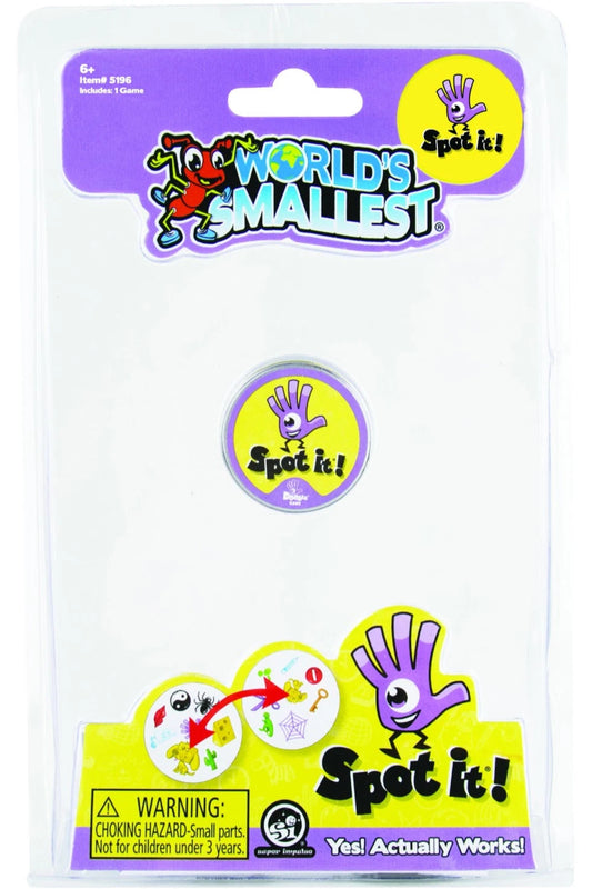 World's Smallest Spot It! Matching Card Game