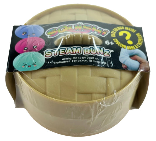 Dumplings - MYSTERY STEAM BUNZ Dim Sum Squishy Toy 3.5" Blind Box Rare? Buns