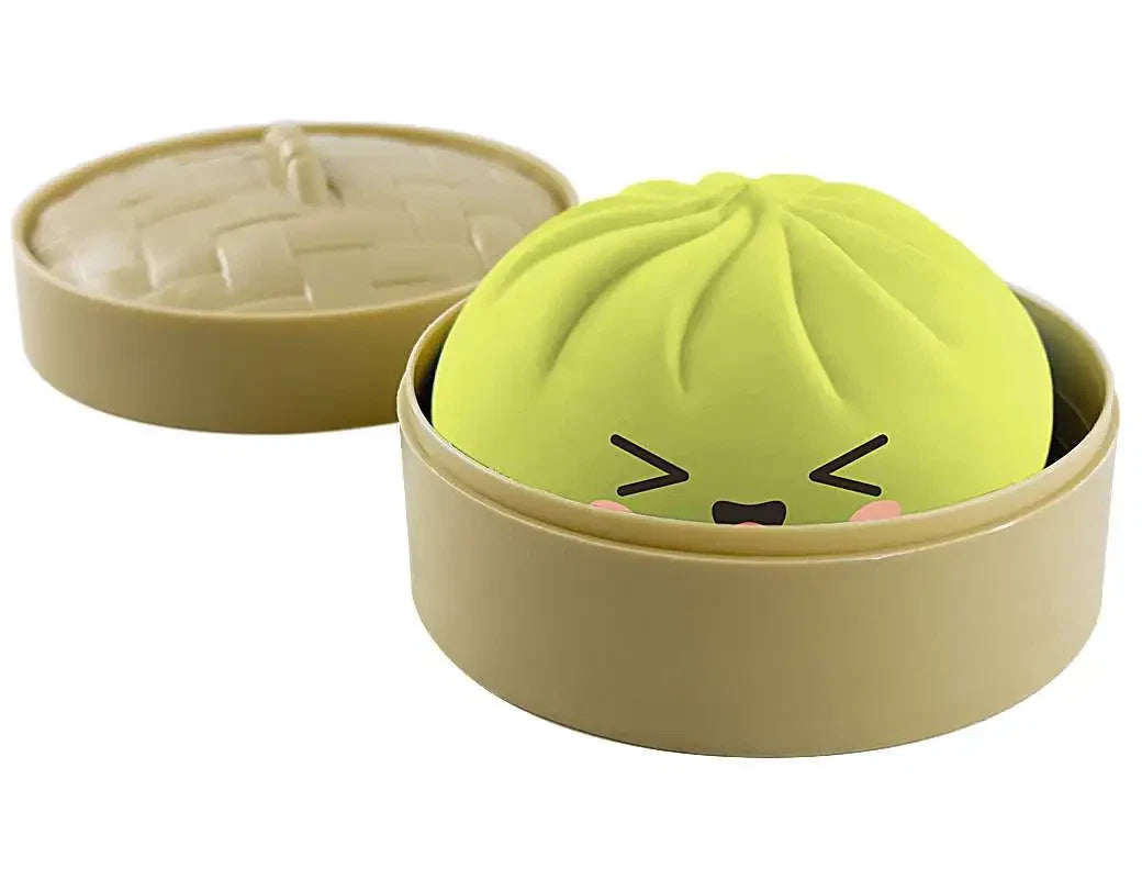 Dumplings - MYSTERY STEAM BUNZ Dim Sum Squishy Toy 3.5" Blind Box Rare? Buns