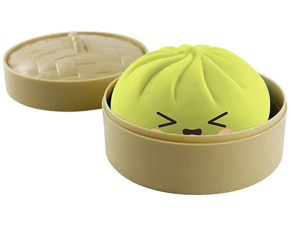 Dumplings - MYSTERY STEAM BUNZ Dim Sum Squishy Toy 3.5" Blind Box Rare? Buns