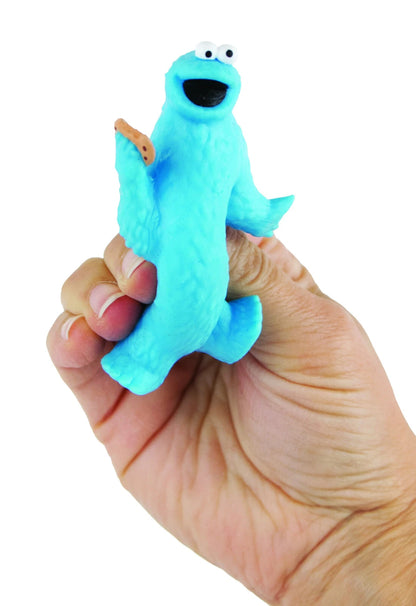 World's Smallest STRETCHIES Cookie Monster/Elmo Sensory Sesame Street Figure