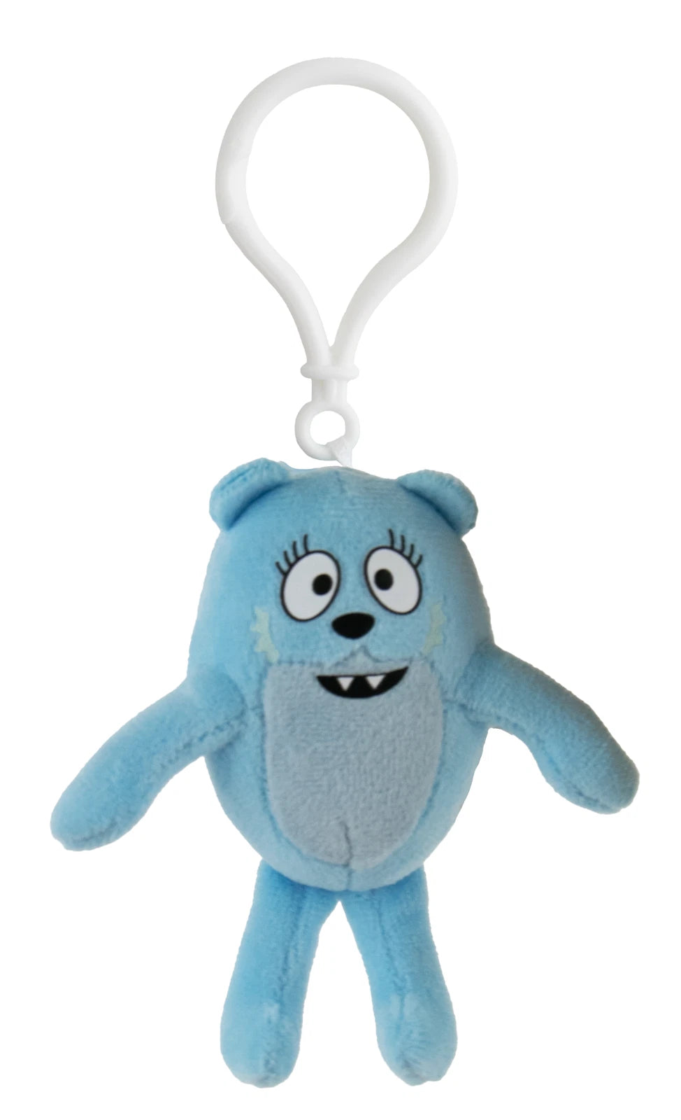 (SET 5) World's Smallest PLUSH Backpack Clip Yo Gabba ! Foofa Brobee Toy