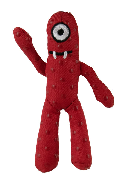 (SET 5) World's Smallest PLUSH Backpack Clip Yo Gabba ! Foofa Brobee Toy