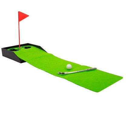 Teeny Town Smallest GOLF Putt Putting Green Game Desk World Toy
