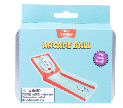 Teeny Town Smallest ARCADE BALL Ski Skee Worlds Toy