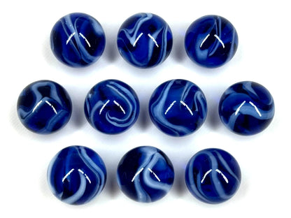 CUSTOM SET Glass Game Marbles 16mm LOT OF 10 (You Choose Color)