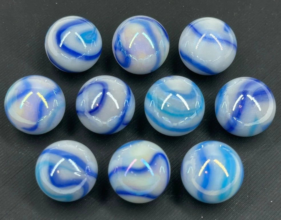 CUSTOM SET Glass Game Marbles 16mm LOT OF 10 (You Choose Color)