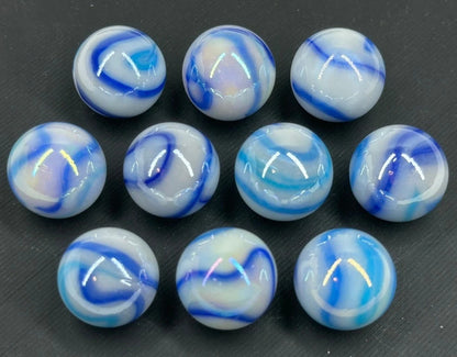 CUSTOM SET Glass Game Marbles 16mm LOT OF 10 (You Choose Color)