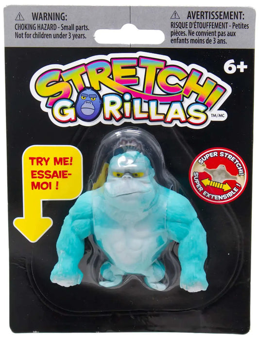 3" Stretchy Gorillas Toy Squishy Fidget Squeeze RANDOM COLOR