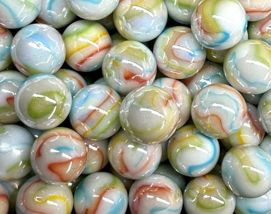 CUSTOM SET Glass Game Marbles 16mm LOT OF 5 (You Choose Color)