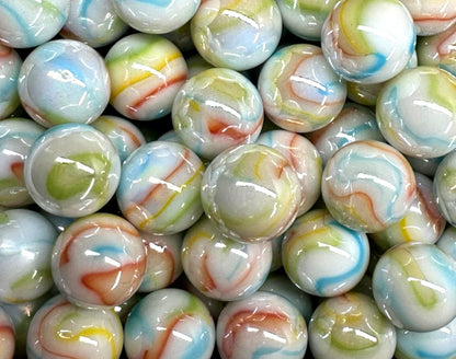 CUSTOM SET Glass Game Marbles 16mm LOT OF 5 (You Choose Color)