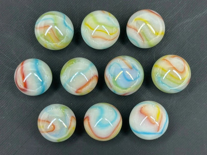 CUSTOM SET Glass Game Marbles 16mm LOT OF 10 (You Choose Color)