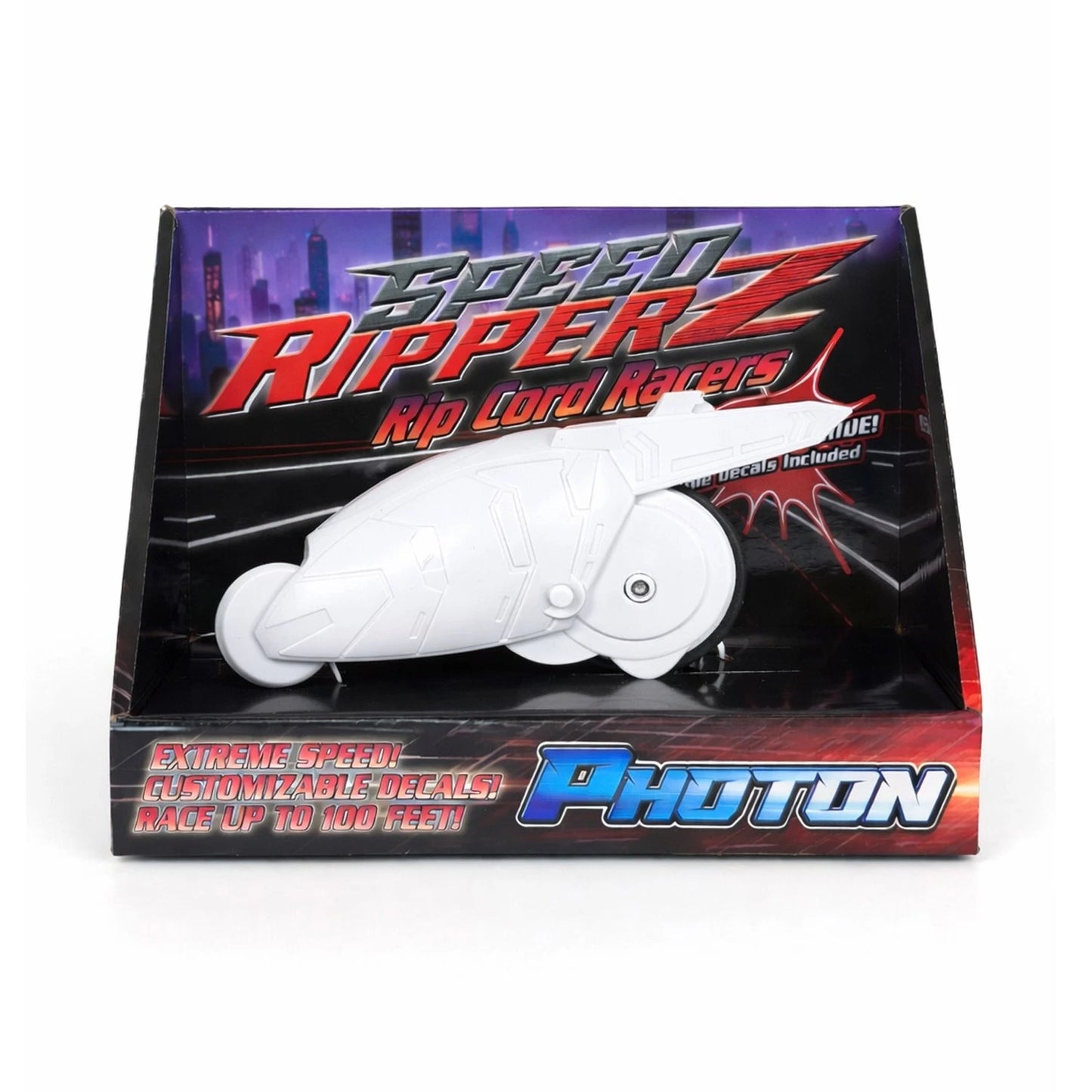RIP CORD RACERS Speed Ripperz Zip ssp Motor Cycle Decals Sonic Sound Tron