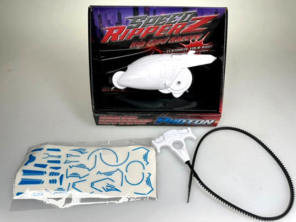 RIP CORD RACERS Speed Ripperz Zip ssp Motor Cycle Decals Sonic Sound Tron