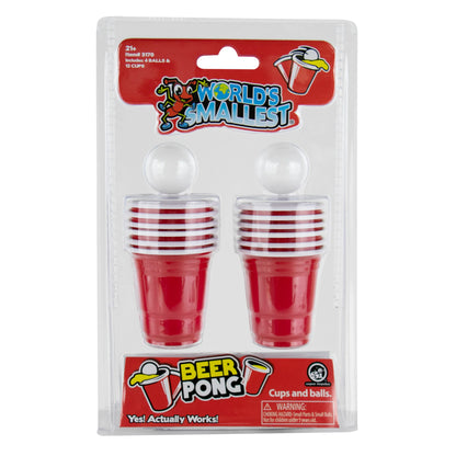 World’s Smallest Beer Pong
