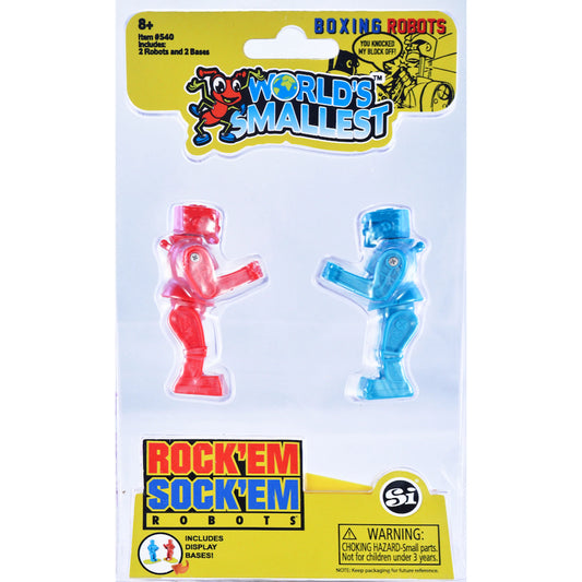 World’s Smallest Rock’Em Sock’Em Robots