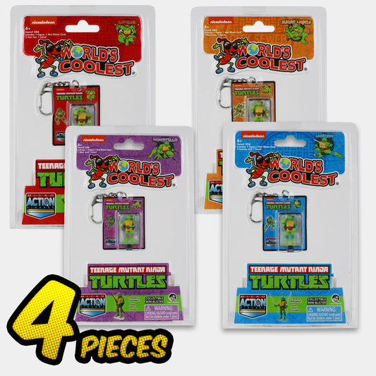 World’s Smallest Micro Action Figures Teenage Mutant Ninja Turtle