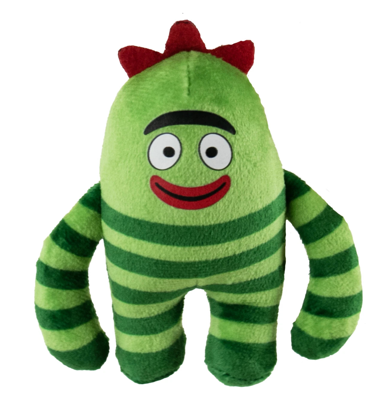 (SET 2) World's Smallest PLUSH Backpack Clip Yo Gabba ! Foofa Brobee Toy