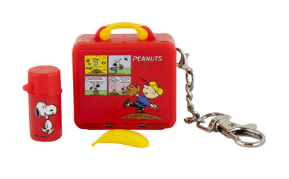 World's Smallest Snoopy Mini LUNCHBOX & Thermos Peanuts Toy Dollhouse Miniature