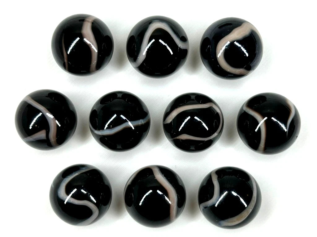 CUSTOM SET Glass Game Marbles 16mm LOT OF 10 (You Choose Color)