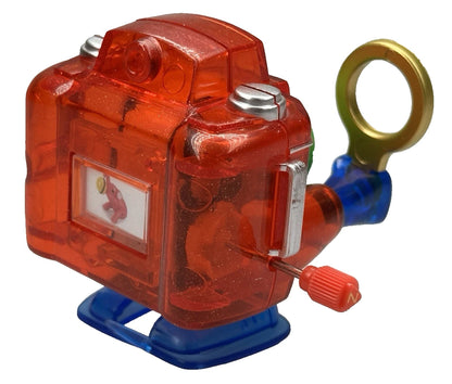 ZOOM Roving Eye Camera Detective Magnifying Glass Z-Wind-Up Toy TOMY