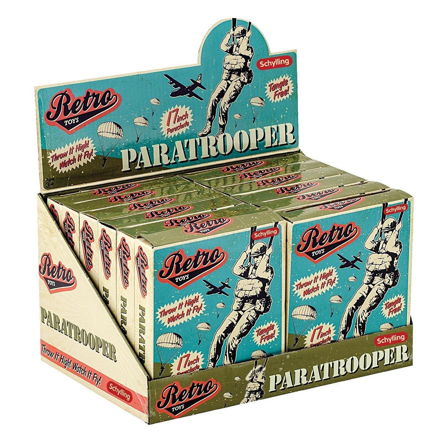 Retro PARATROOPER Army Man