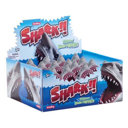 Super Stretchy SHARK Hand Puppet