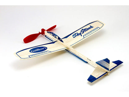 6 Guillow's Sky Streak Power Gliders